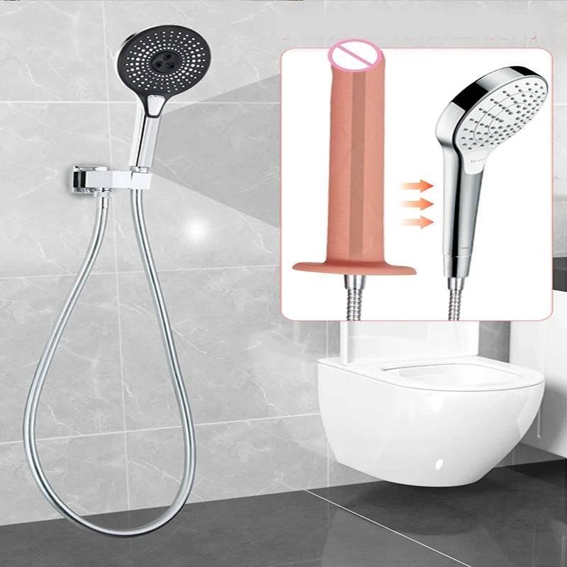 HydroPulse Douche & Pleasure Wand - Flexible Silicone Anal Cleaner and Intimate Stimulation Tool for Men, Women, and Couples - Passion Pulse Adult