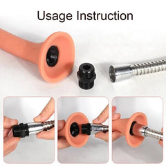 HydroPulse Douche & Pleasure Wand - Flexible Silicone Anal Cleaner and Intimate Stimulation Tool for Men, Women, and Couples - Passion Pulse Adult