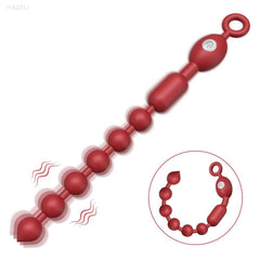 VibroPulse Beads - Vibrating Silicone Prostate Massager - Passion Pulse Adult