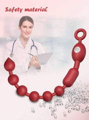 VibroPulse Beads - Vibrating Silicone Prostate Massager - Passion Pulse Adult