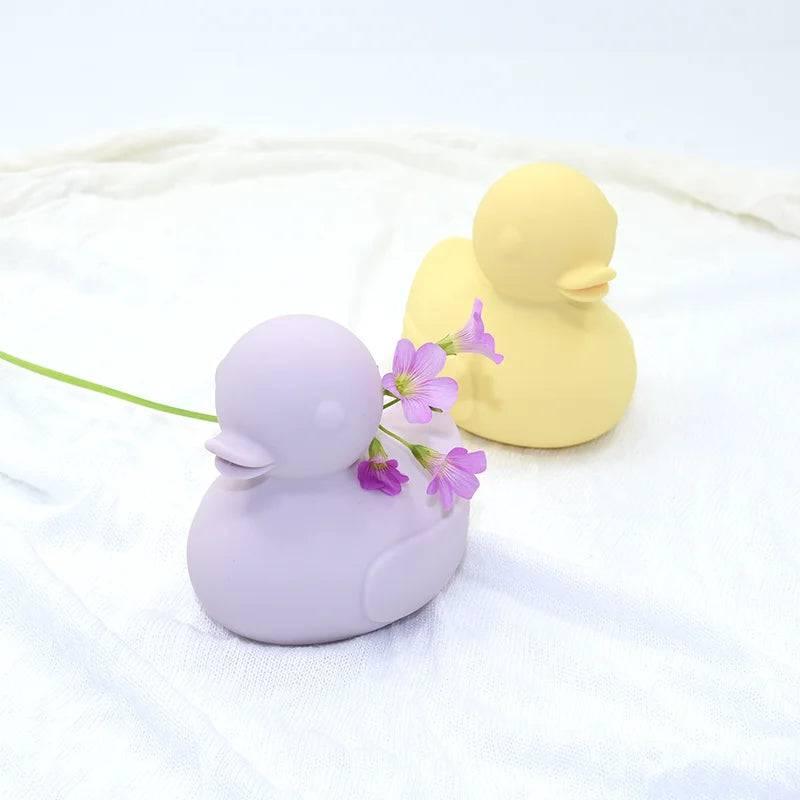 Duck-Shaped Silicone Vibrator - Passion Pulse Adult