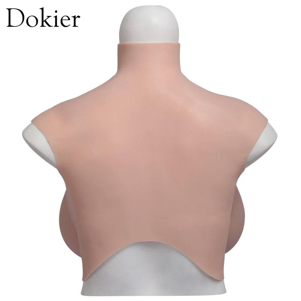 Dokier K Cup Fake Boobs: Realistic Silicone Breast Forms for Crossdressing, Drag Queens, Shemales, and Transgender Individuals - Passion Pulse Adult