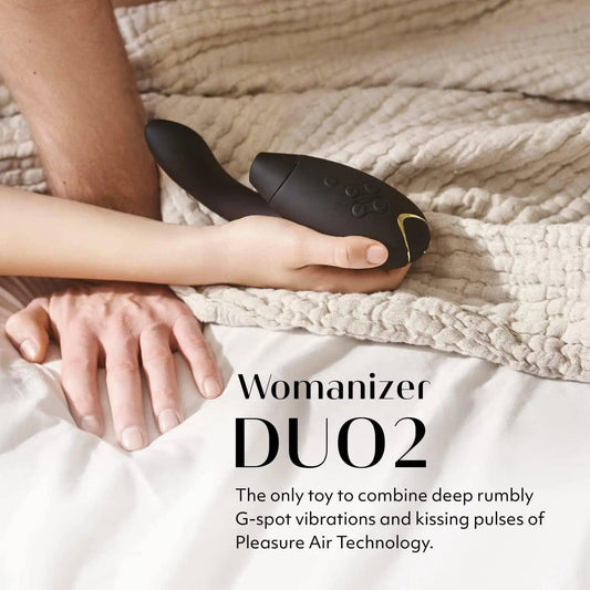 Womanizer Duo 2 Clitoral Sucking Rabbit Vibrator - Passion Pulse Adult