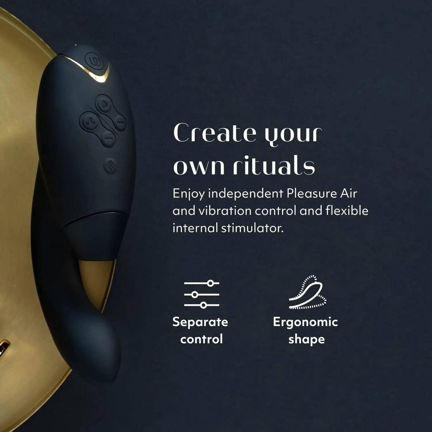 Womanizer Duo 2 Clitoral Sucking Rabbit Vibrator - Passion Pulse Adult