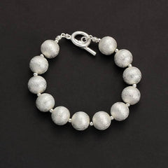 Heavywork Brushed Round Ball Necklace - Passion Pulse Adult