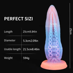 Luminous Monster Horse Dildo – Large Anal Plug for Women - Passion Pulse Adult