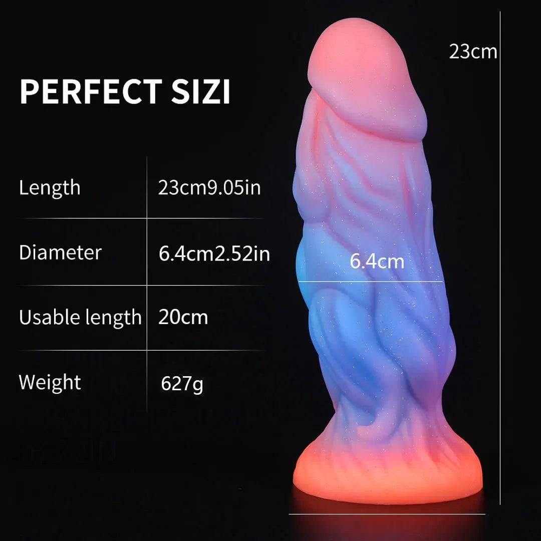 Luminous Monster Horse Dildo – Large Anal Plug for Women - Passion Pulse Adult