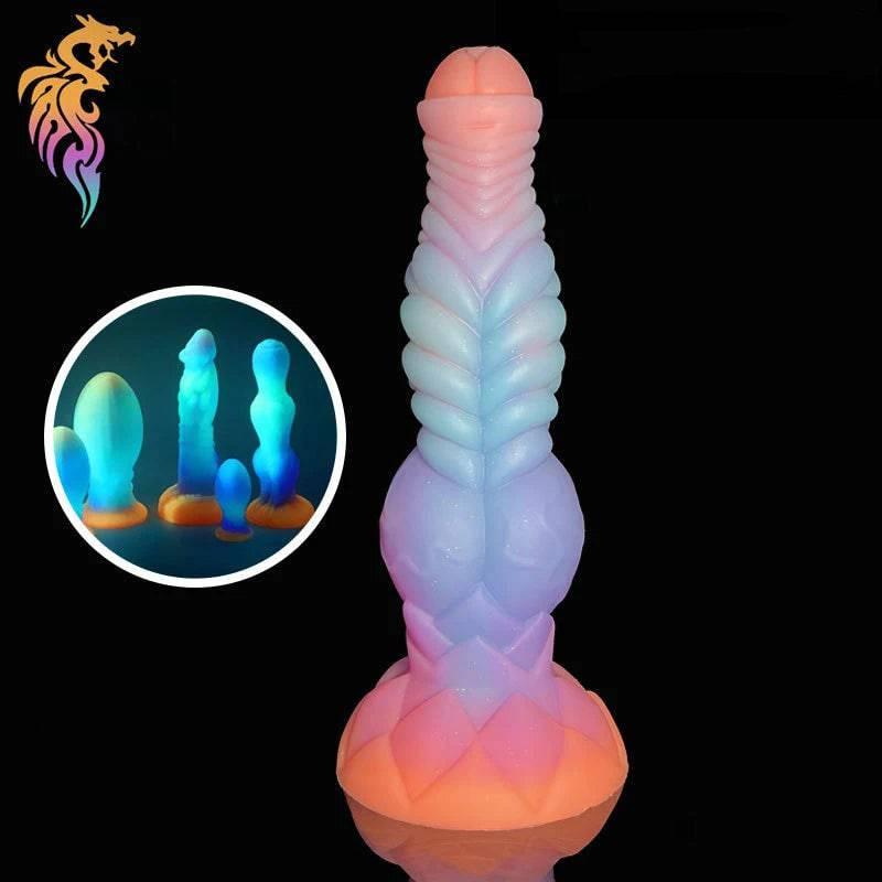 Luminous Monster Horse Dildo – Large Anal Plug for Women - Passion Pulse Adult