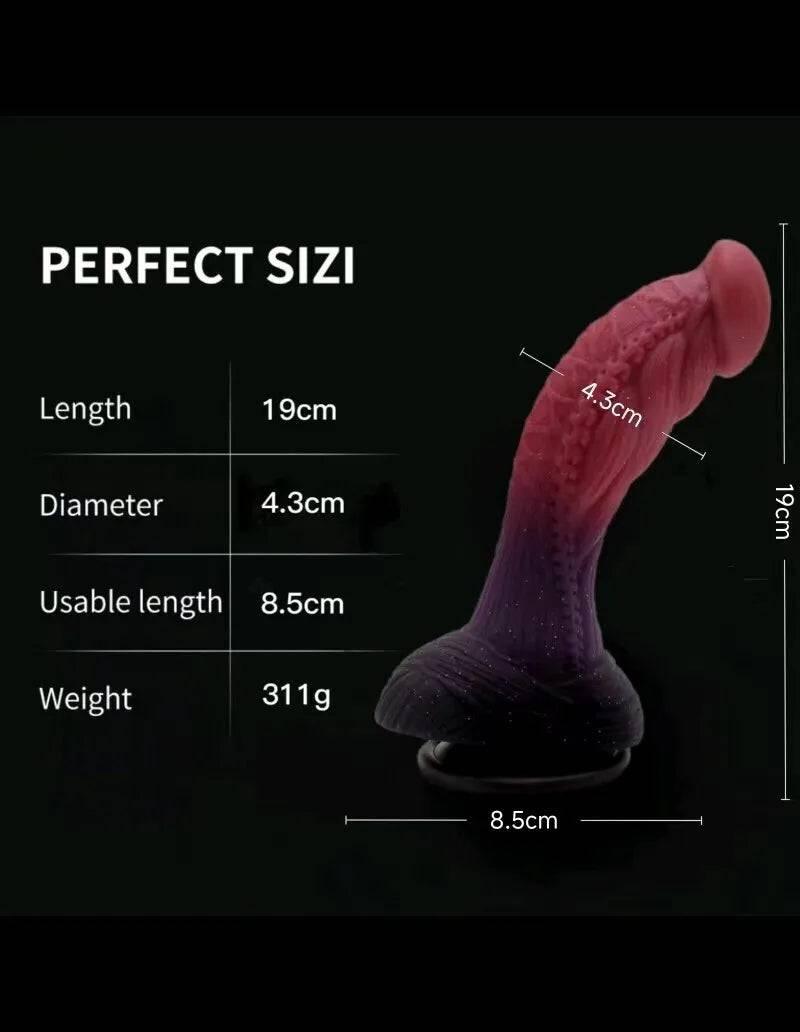 BDSM Monster Dildo – Horse, Dragon, and Dog-Inspired Realistic Suction Cup Toy - Passion Pulse Adult