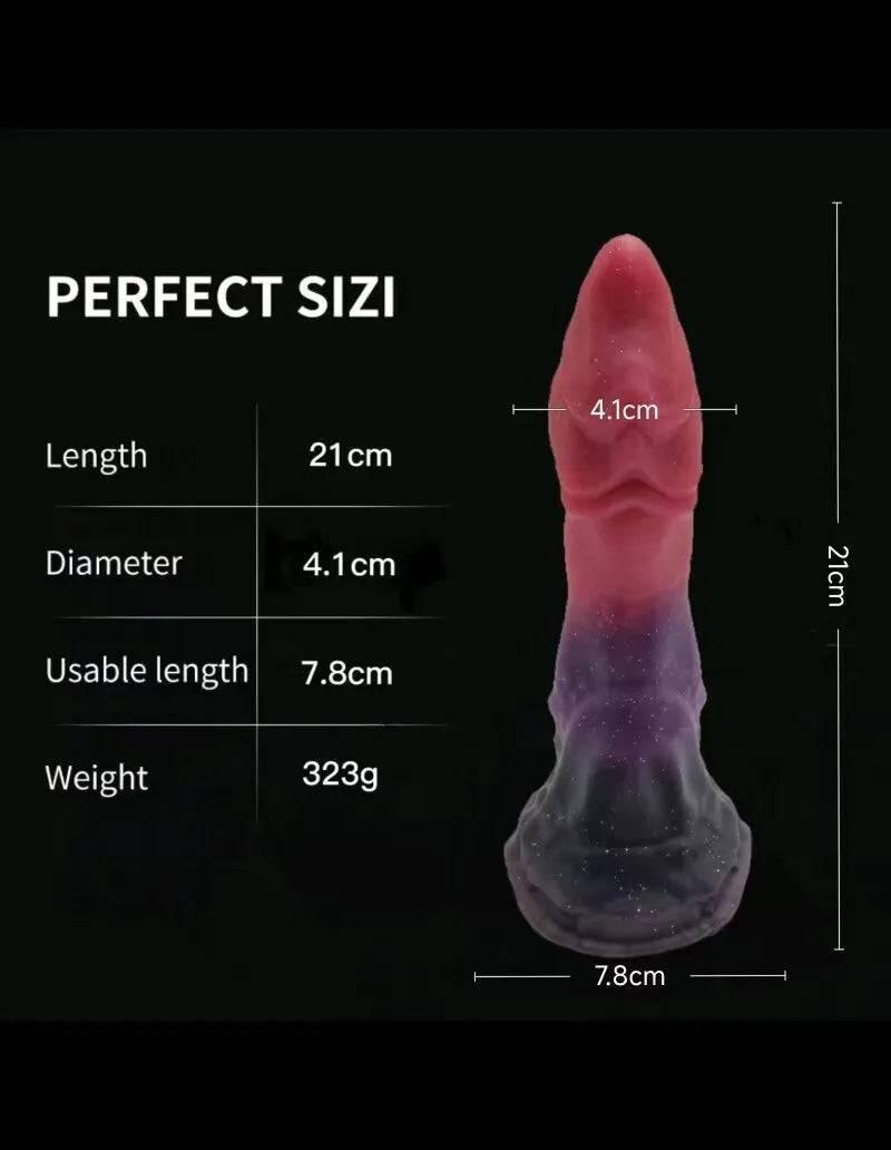 BDSM Monster Dildo – Horse, Dragon, and Dog-Inspired Realistic Suction Cup Toy - Passion Pulse Adult