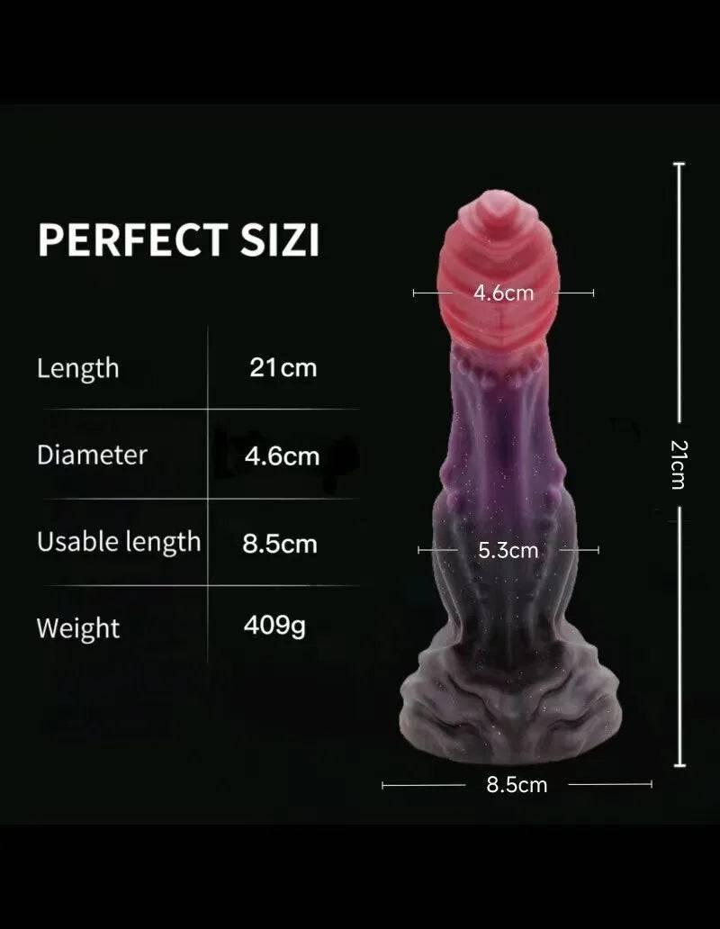 BDSM Monster Dildo – Horse, Dragon, and Dog-Inspired Realistic Suction Cup Toy - Passion Pulse Adult