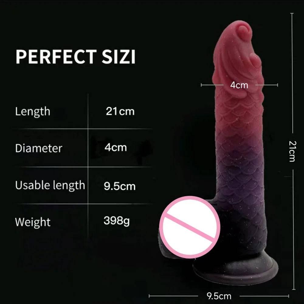 BDSM Monster Dildo – Horse, Dragon, and Dog-Inspired Realistic Suction Cup Toy - Passion Pulse Adult