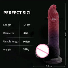 BDSM Monster Dildo – Horse, Dragon, and Dog-Inspired Realistic Suction Cup Toy - Passion Pulse Adult
