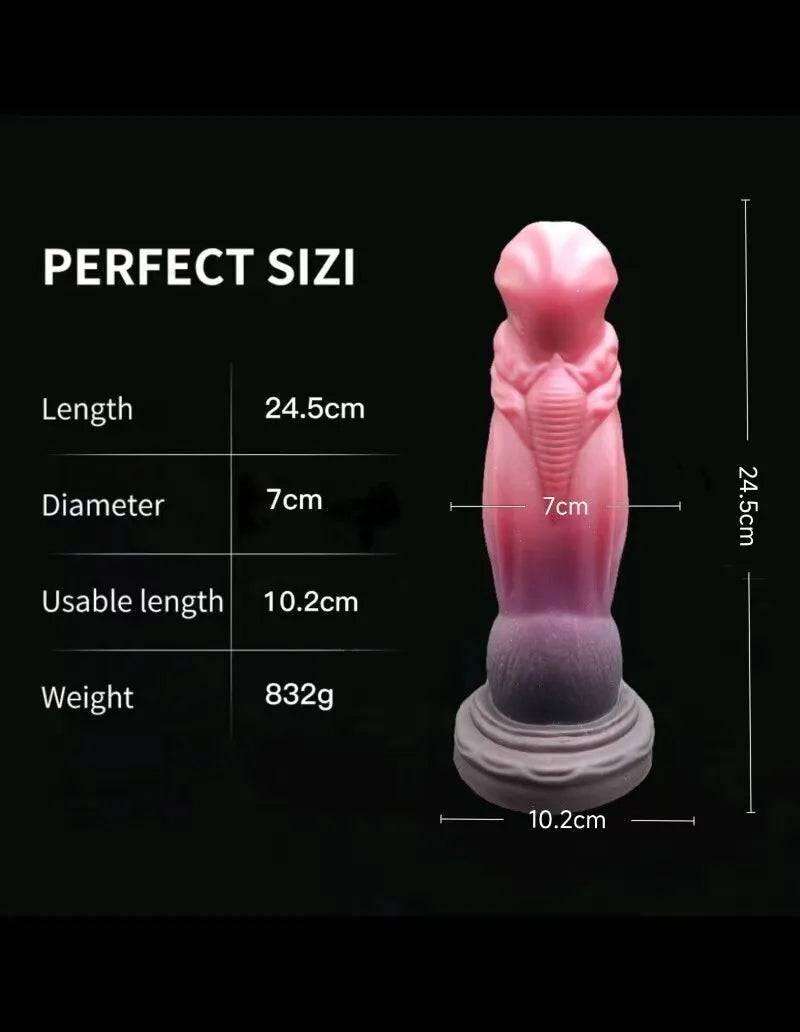 BDSM Monster Dildo – Horse, Dragon, and Dog-Inspired Realistic Suction Cup Toy - Passion Pulse Adult