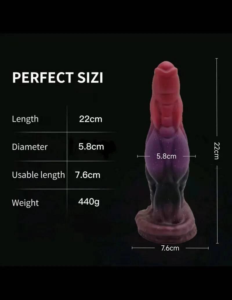 BDSM Monster Dildo – Horse, Dragon, and Dog-Inspired Realistic Suction Cup Toy - Passion Pulse Adult