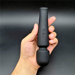 Rechargeable Silicone Wand Massager with 20 Patterns & 8 Speeds - Passion Pulse Adult