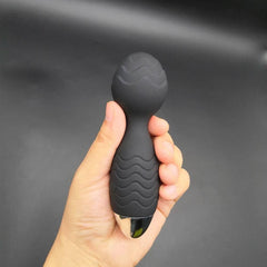 Rechargeable Silicone Wand Massager with 20 Patterns & 8 Speeds - Passion Pulse Adult