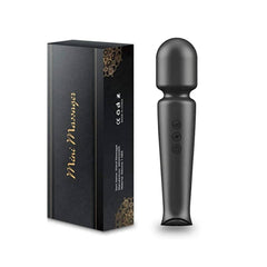 Rechargeable Silicone Wand Massager with 20 Patterns & 8 Speeds - Passion Pulse Adult