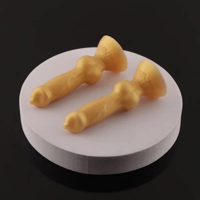Mini Silicone Jelly Dildo – Small Suction Cup Penis for Vaginal & Anal Play - Passion Pulse Adult