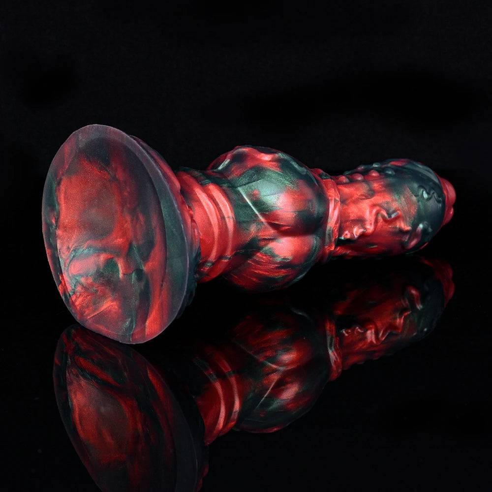 LICKER Dog Knot & Tentacle Fantasy Dildo - G-Spot & Anal Pleasure - Passion Pulse Adult