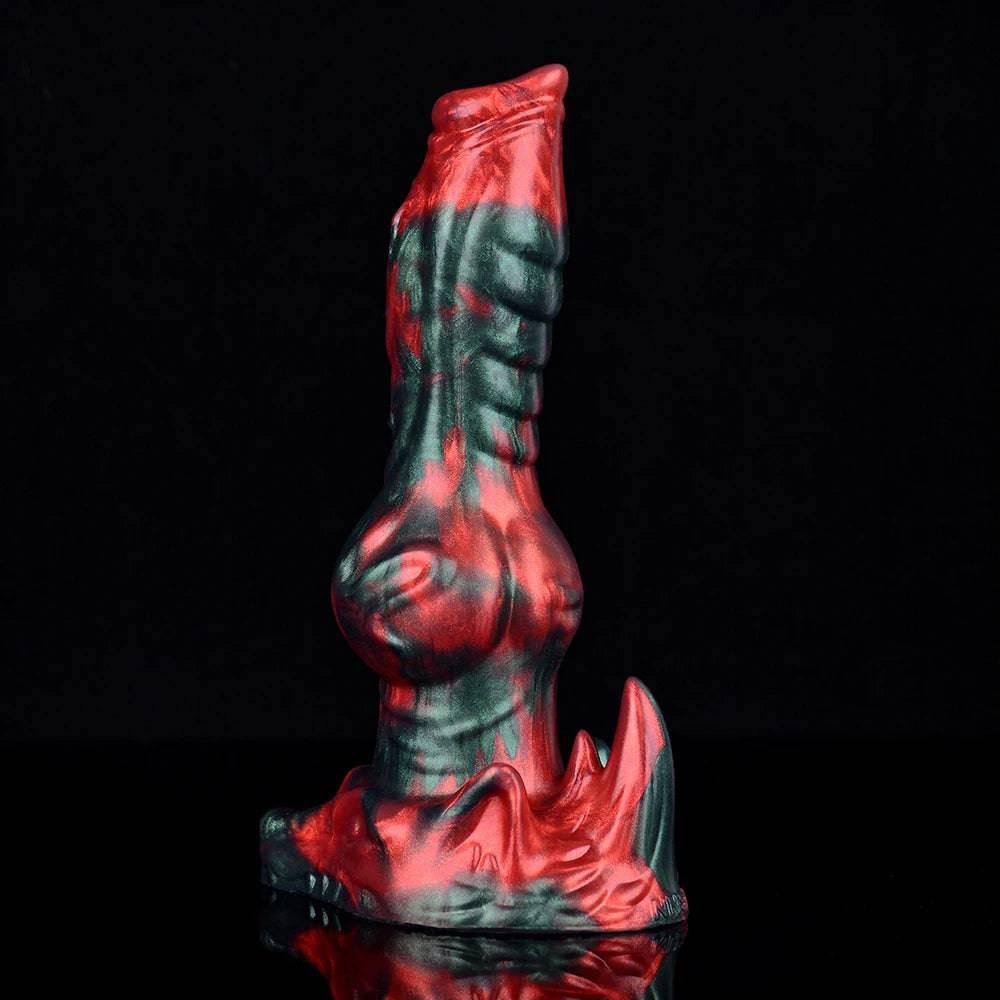LICKER Dog Knot & Tentacle Fantasy Dildo - G-Spot & Anal Pleasure - Passion Pulse Adult