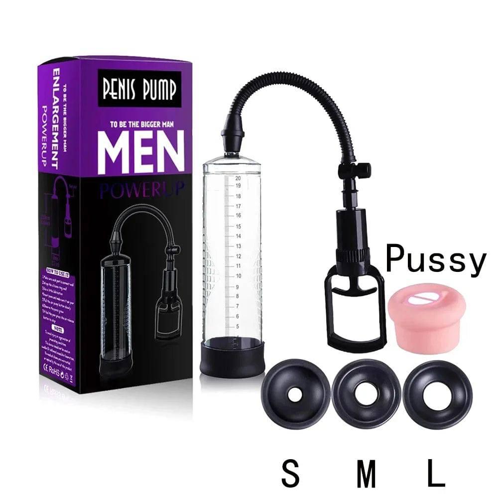 Penis Pomp Vacuum For Pump Voor Penis vergroting Male Enhancement Erectie Cock Pomp Masturbator Penis Trainer sex toys for man - Passion Pulse Adult