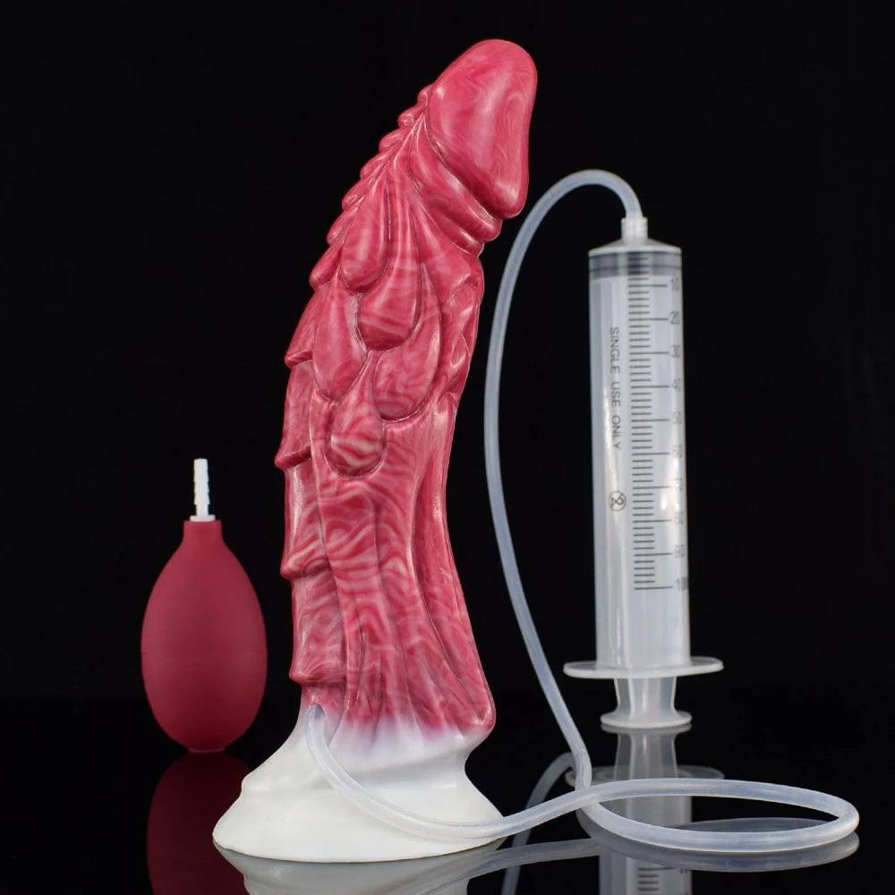 Passion Pulse Adult Monster Squirting Dildo - Silicone Ejaculation Toy for Ultimate Stimulation - Passion Pulse Adult