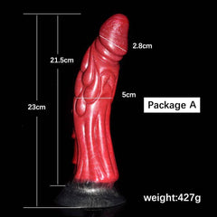 Passion Pulse Adult Monster Squirting Dildo - Silicone Ejaculation Toy for Ultimate Stimulation - Passion Pulse Adult