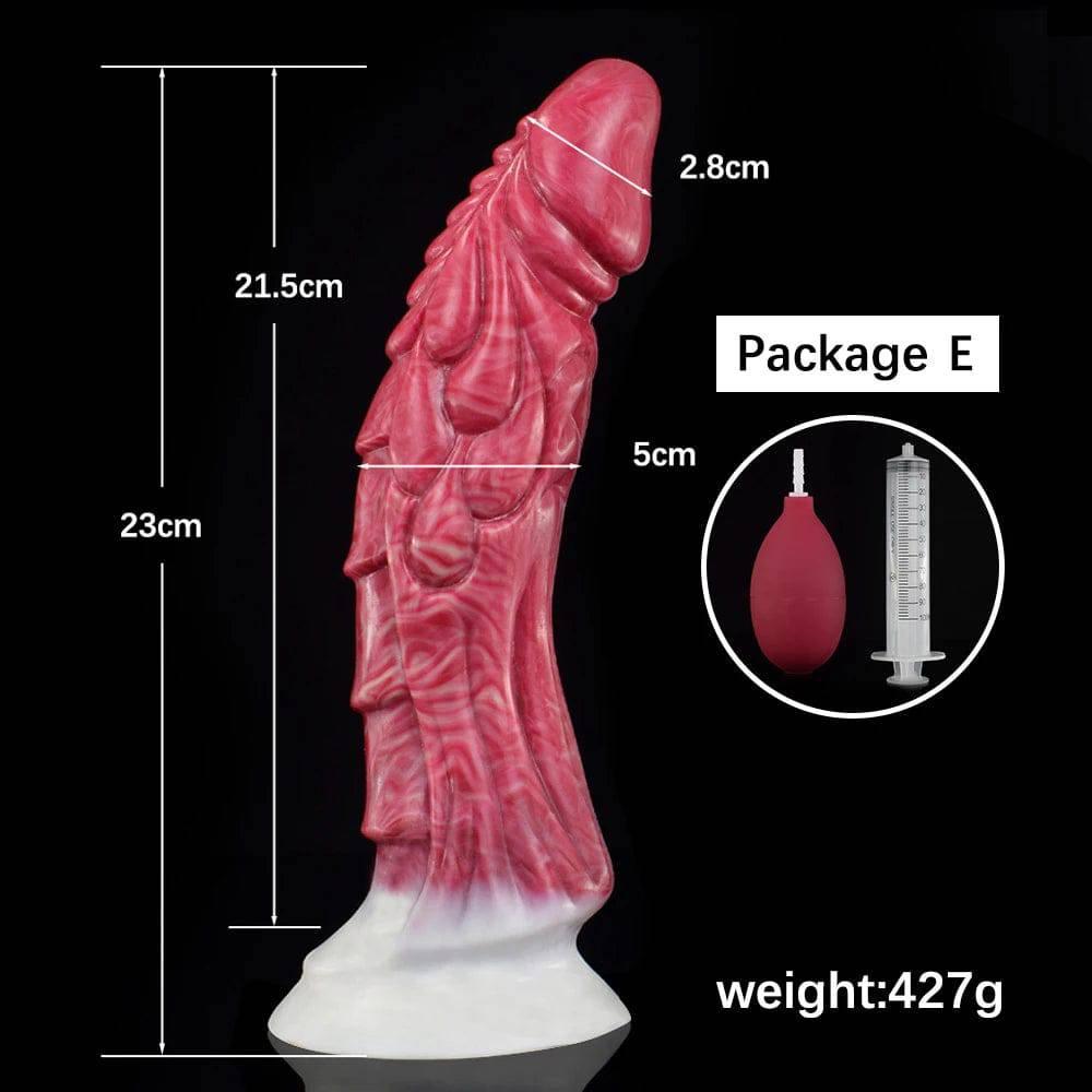 Passion Pulse Adult Monster Squirting Dildo - Silicone Ejaculation Toy for Ultimate Stimulation - Passion Pulse Adult