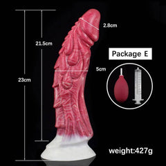 Passion Pulse Adult Monster Squirting Dildo - Silicone Ejaculation Toy for Ultimate Stimulation - Passion Pulse Adult