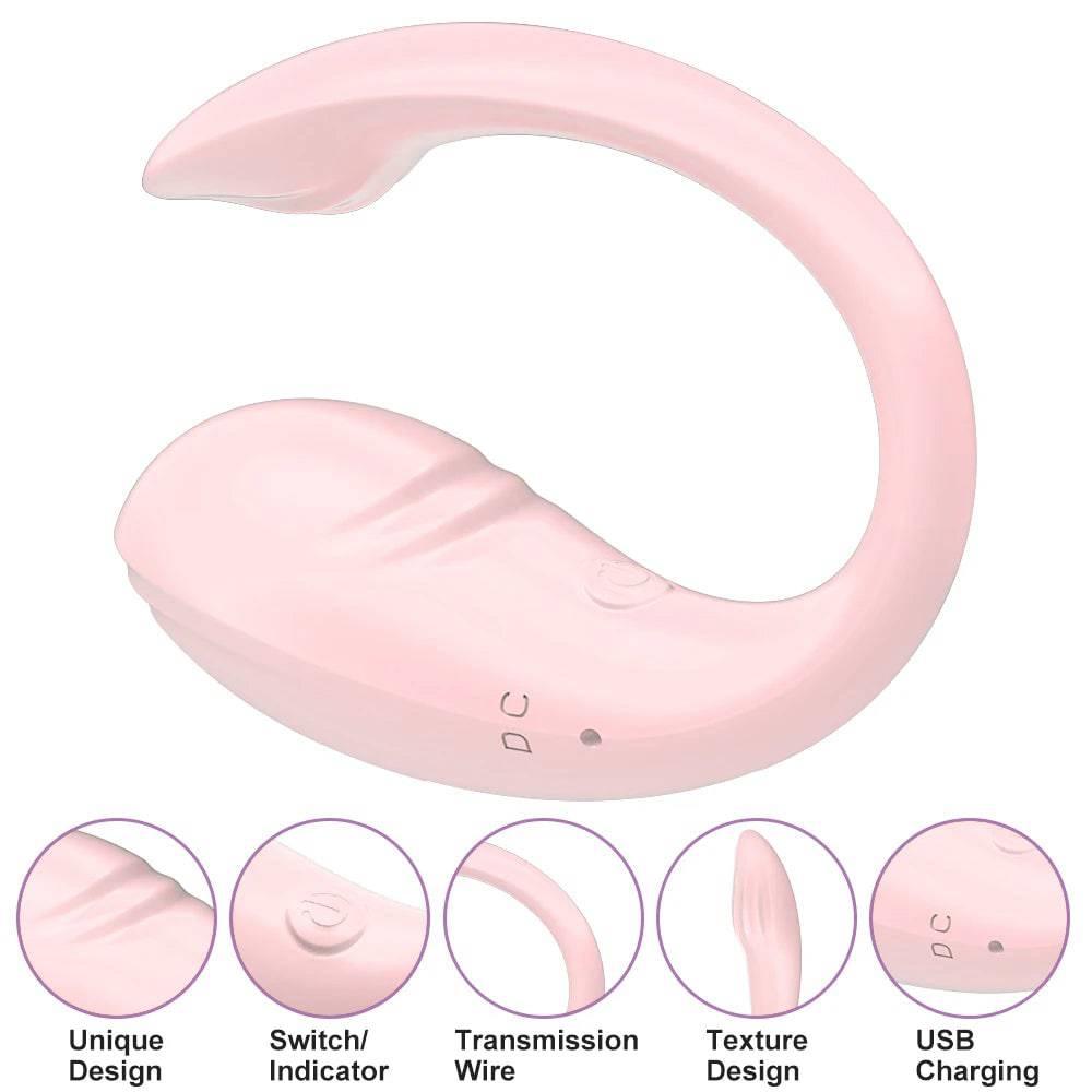 10-Mode Wearable Vibrating Egg – Remote Control - Passion Pulse Adult