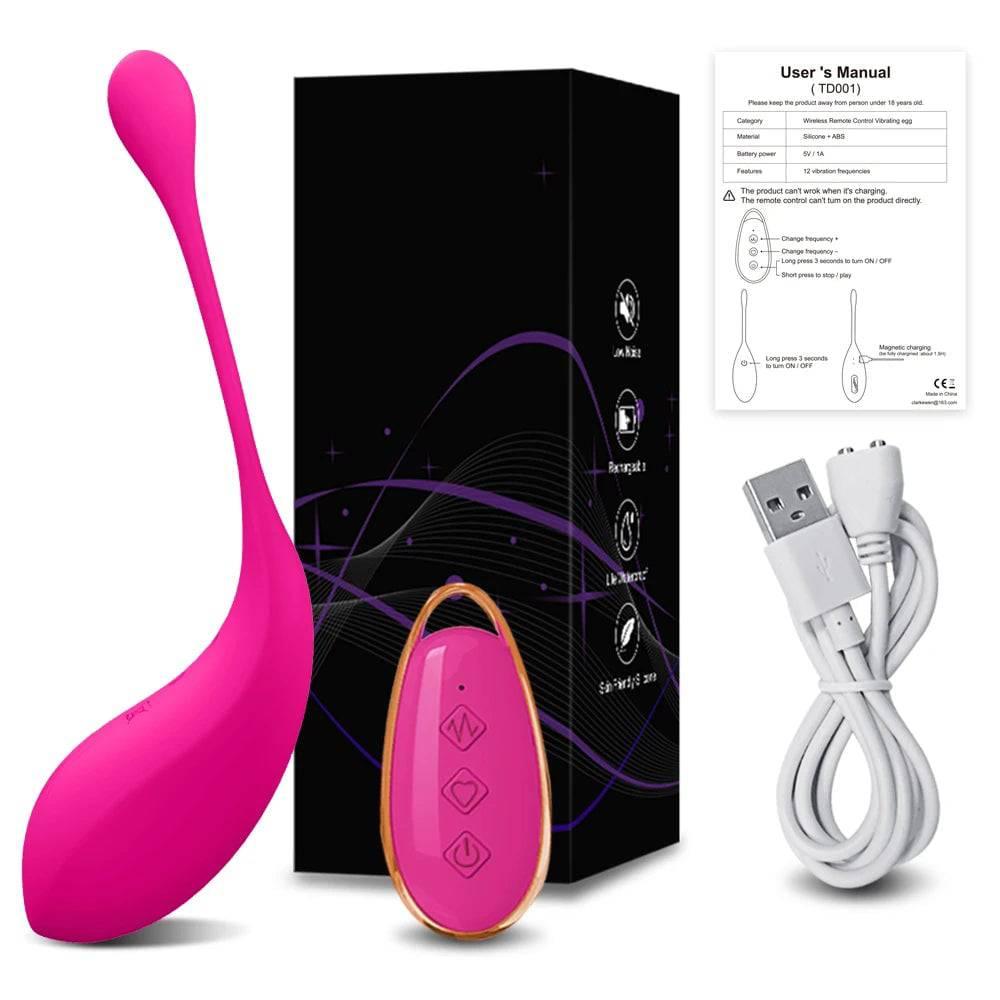 10-Mode Wearable Vibrating Egg – Remote Control - Passion Pulse Adult