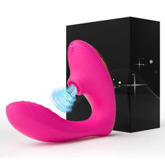 10 Speeds Vagina Sucking Vibrator Vibrating Sucker Oral Sex Suction Clitoris Stimulator Erotic Sex Toy for Women Sexual Wellness - Passion Pulse Adult