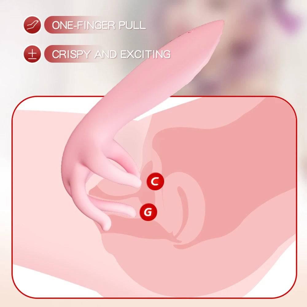 30-Speed Nipple Clitoral Stimulation Breast Clips Clamp Vibrator - Passion Pulse Adult