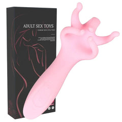 30-Speed Nipple Clitoral Stimulation Breast Clips Clamp Vibrator - Passion Pulse Adult