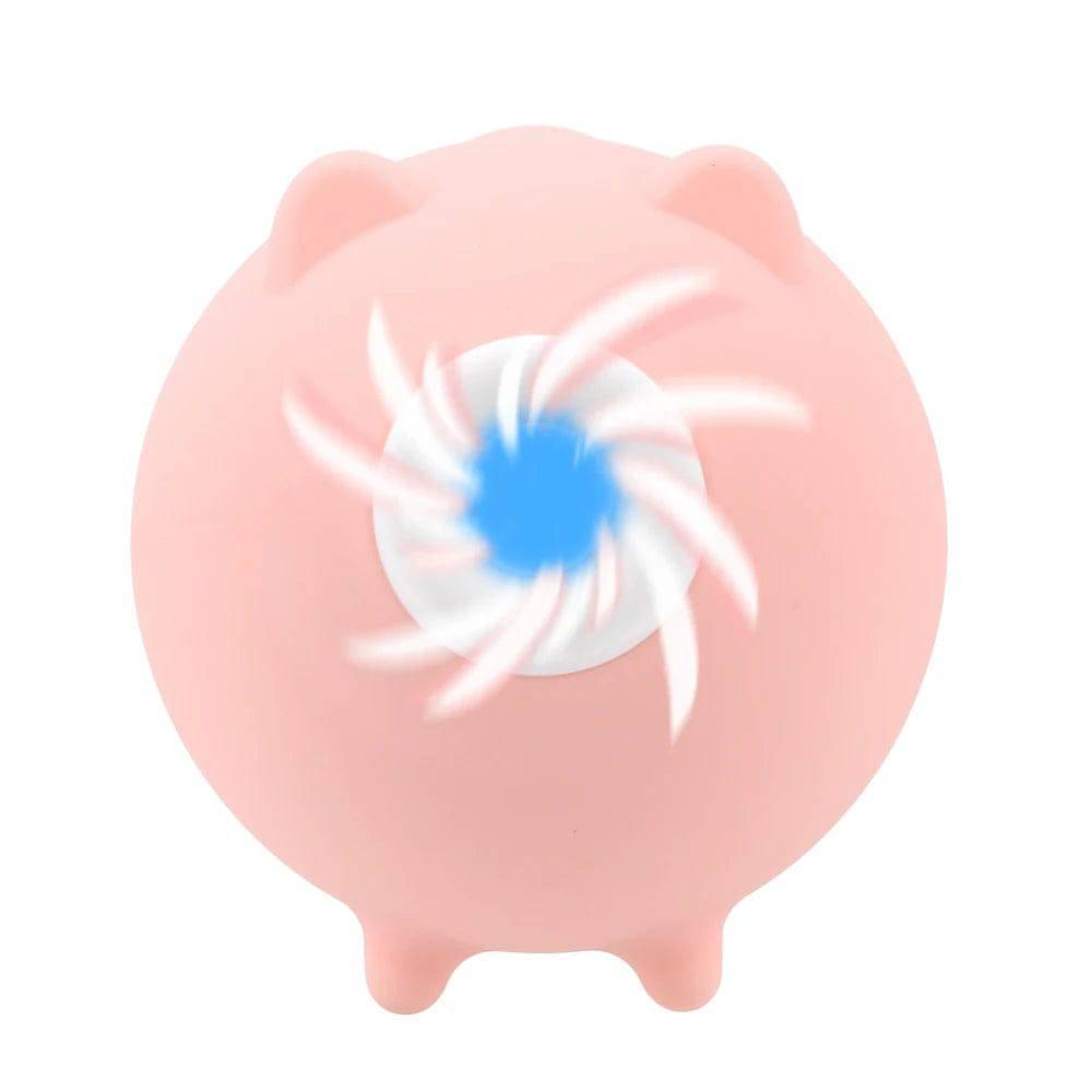 Cute Pig Vibrator – 10-Mode Female Masturbator & Clitoral Sucker - Passion Pulse Adult