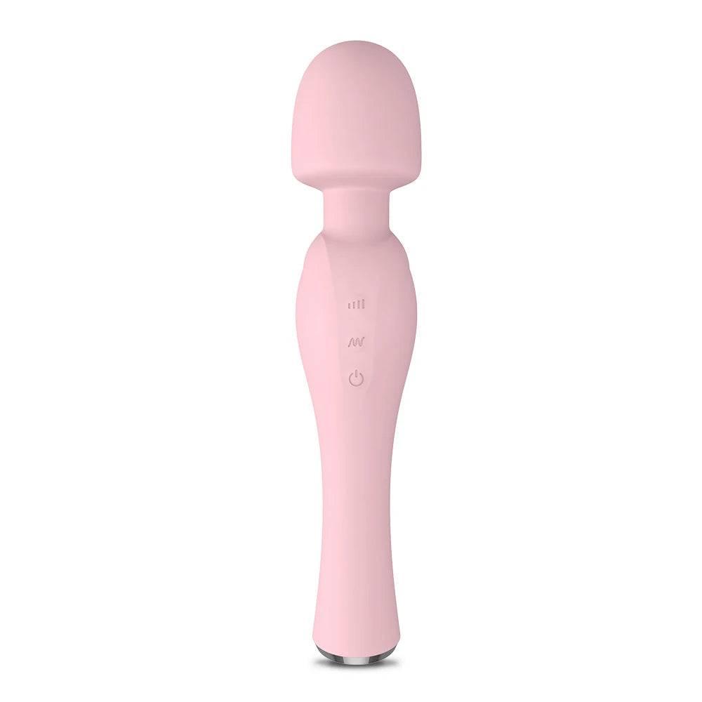 DRY WELL 20-Speed Vibrator – Magic Wand, Clitoris & Glans Stimulator - Passion Pulse Adult