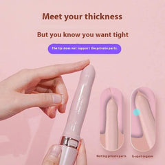 GALAKU Lipstick Vibrator in Pearl Pink – Discreet Erotic Vibrator for Women - Passion Pulse Adult