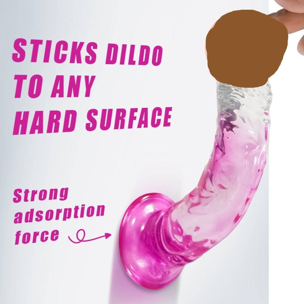 Gradient Color Realistic Dildo - Passion Pulse Adult