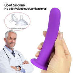 3-Piece Silicone Anal Plug Set – Beginner-Friendly Butt Plugs with Suction Cup for Prostate Massage - Passion Pulse Adult