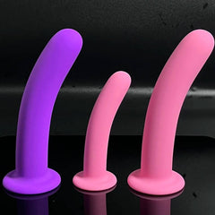 3-Piece Silicone Anal Plug Set – Beginner-Friendly Butt Plugs with Suction Cup for Prostate Massage - Passion Pulse Adult