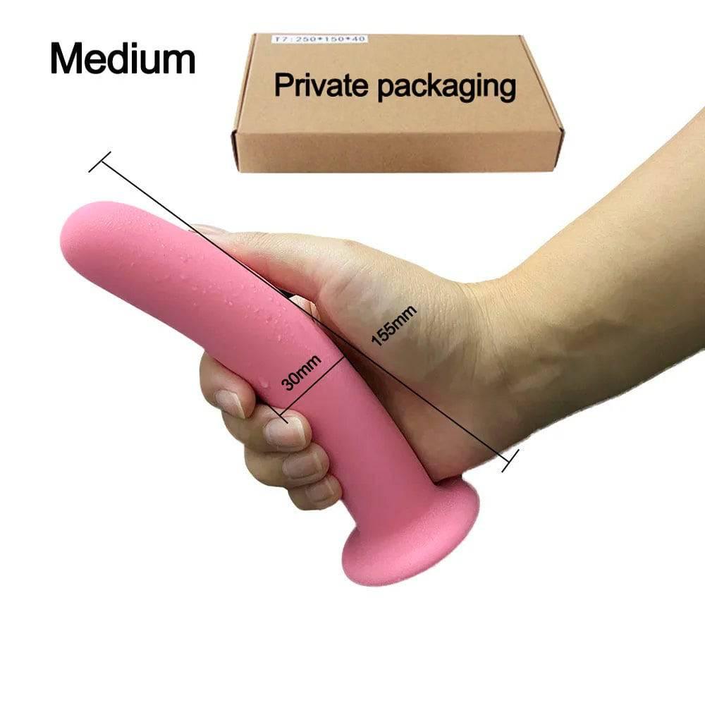 3-Piece Silicone Anal Plug Set – Beginner-Friendly Butt Plugs with Suction Cup for Prostate Massage - Passion Pulse Adult