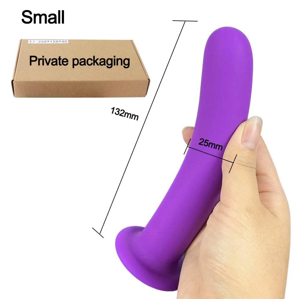 3-Piece Silicone Anal Plug Set – Beginner-Friendly Butt Plugs with Suction Cup for Prostate Massage - Passion Pulse Adult