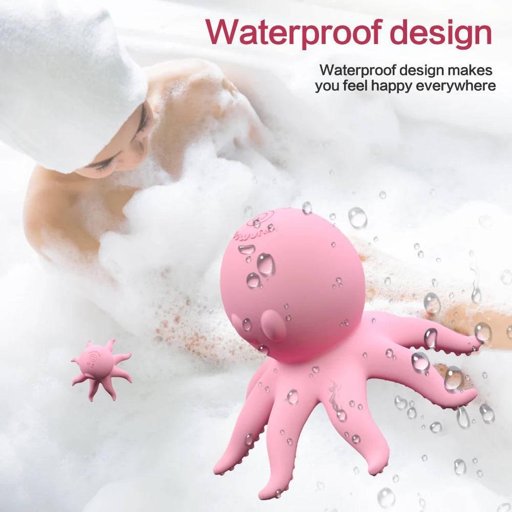 Octopus Clitoral Vibrator – Unique Massager for Women’s Pleasure - Passion Pulse Adult