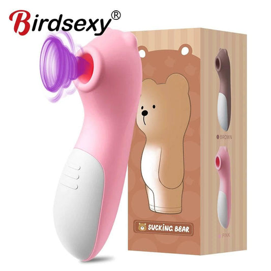 Powerful Sucker Clitoris Vibrator – Oral Vacuum Stimulator - Passion Pulse Adult