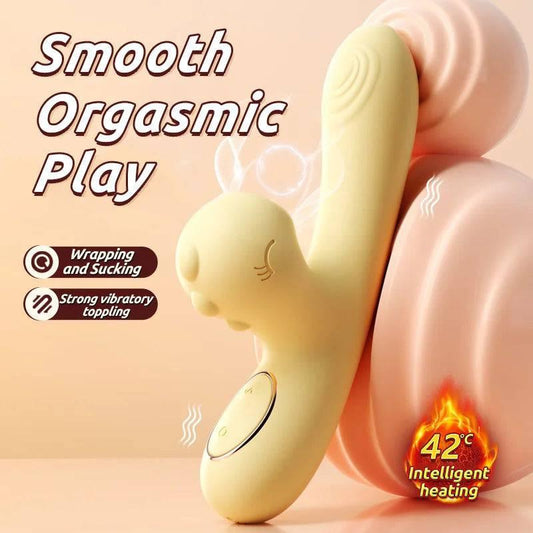 Rabbit Vibrator with Clitoral Sucking Stimulation - Passion Pulse Adult