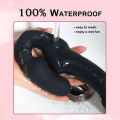 Strapless Strap-On Dildo Vibrator with Remote Control | G-Spot & Clitoral Stimulator | Sex Toy for Women & Lesbian Couples - Passion Pulse Adult