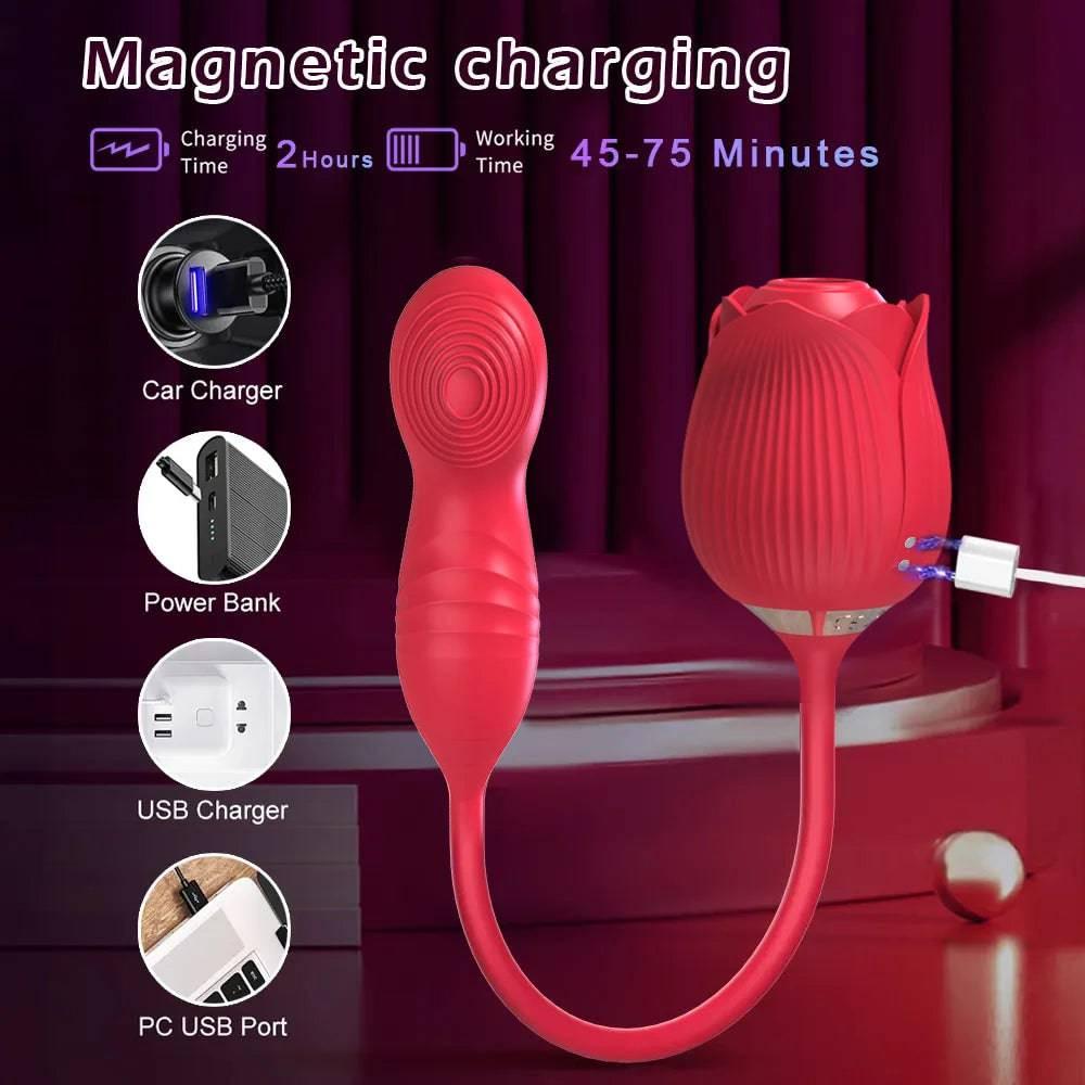 Sucking Vibrator for Women – Vagina Patting &amp; Clit Stimulator - Passion Pulse Adult