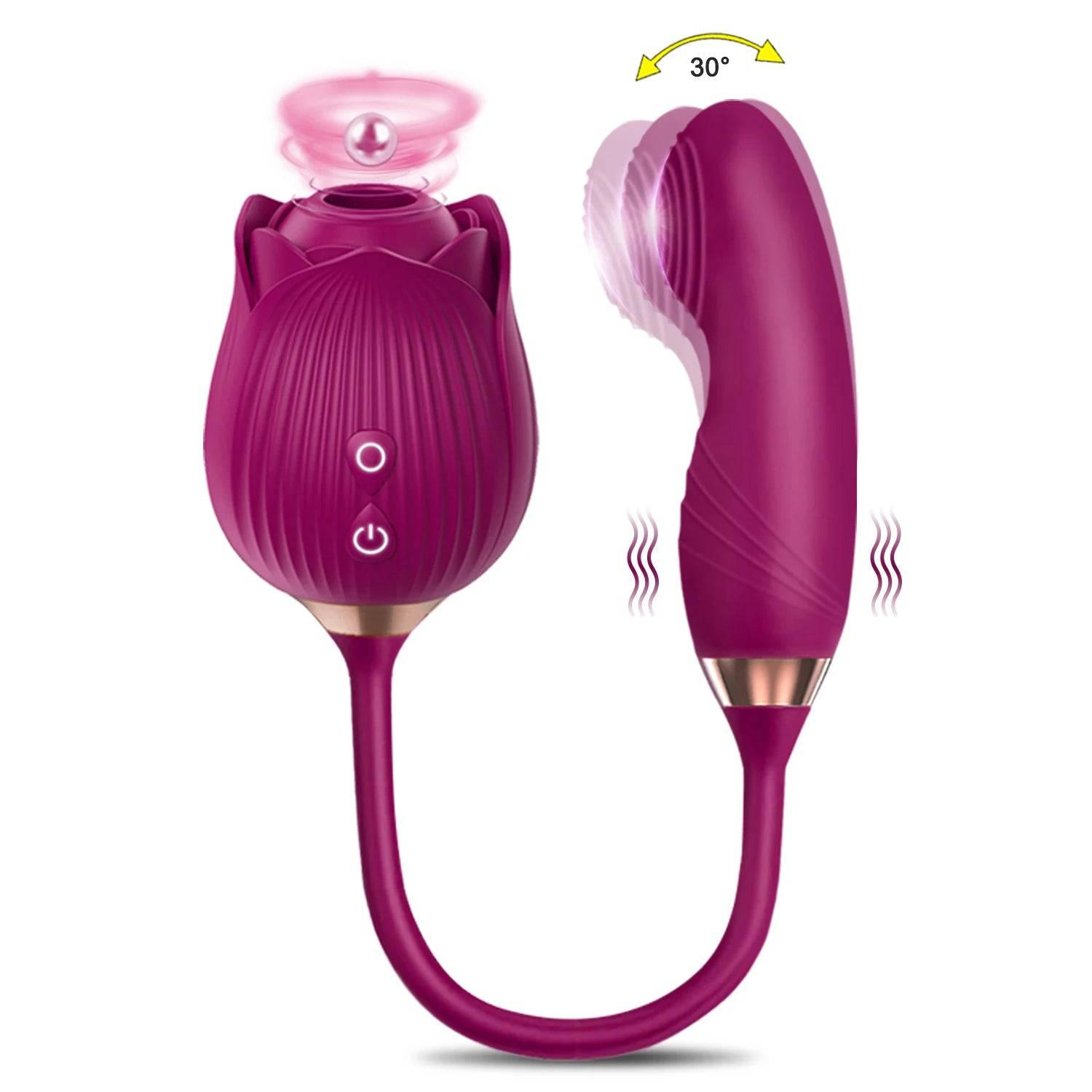 Sucking Vibrator for Women – Vagina Patting &amp; Clit Stimulator - Passion Pulse Adult