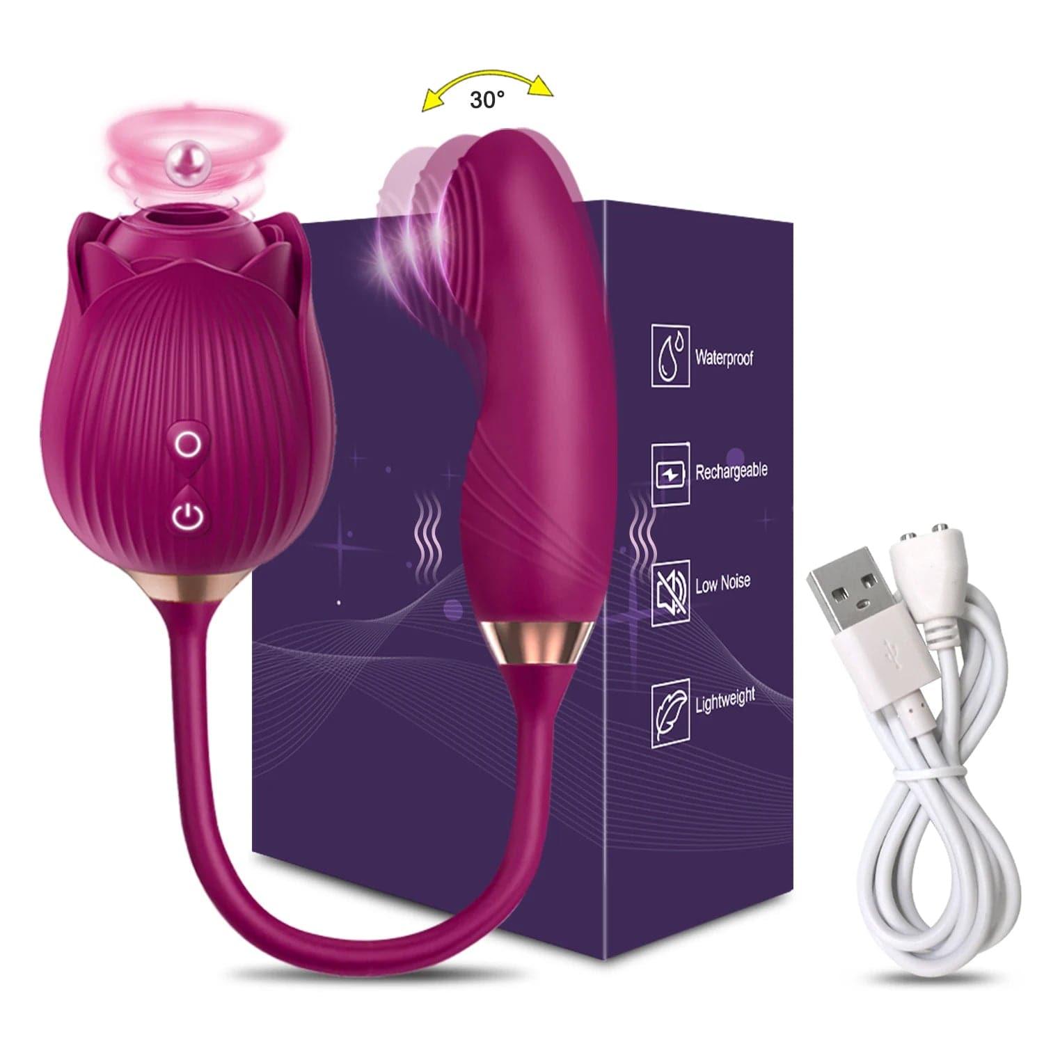 Sucking Vibrator for Women – Vagina Patting &amp; Clit Stimulator - Passion Pulse Adult